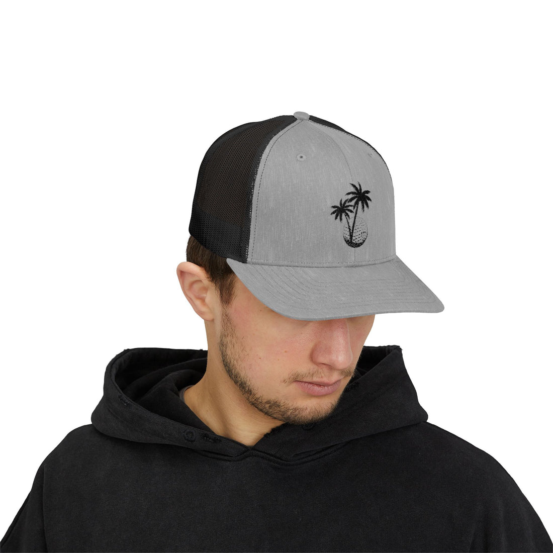 Snapback Logo Trucker Cap