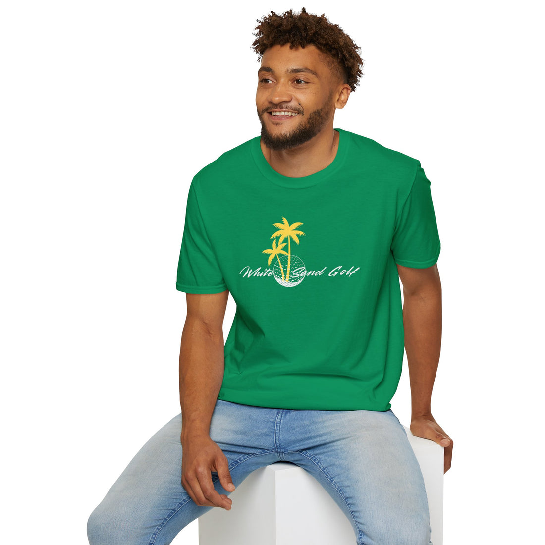 White Sand Golf Masters Collection T-Shirt Green