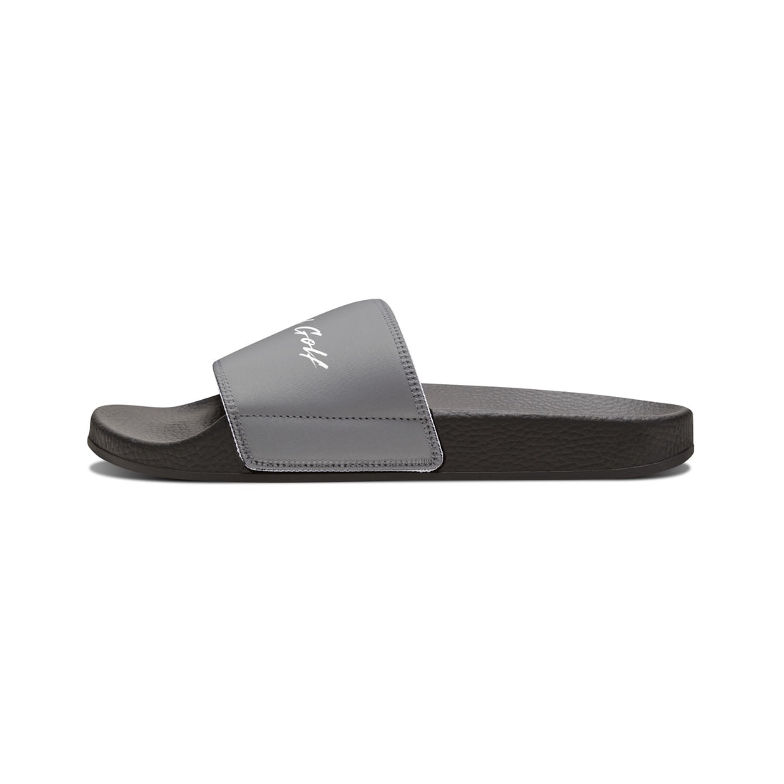White Sand Golf Men's Removable-Strap Slide Sandals