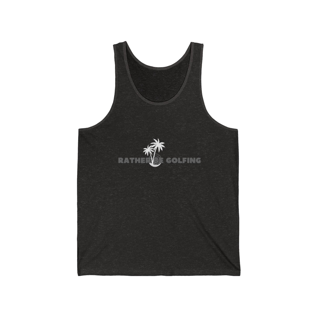 Rather BE Golfing Unisex Jersey Tank