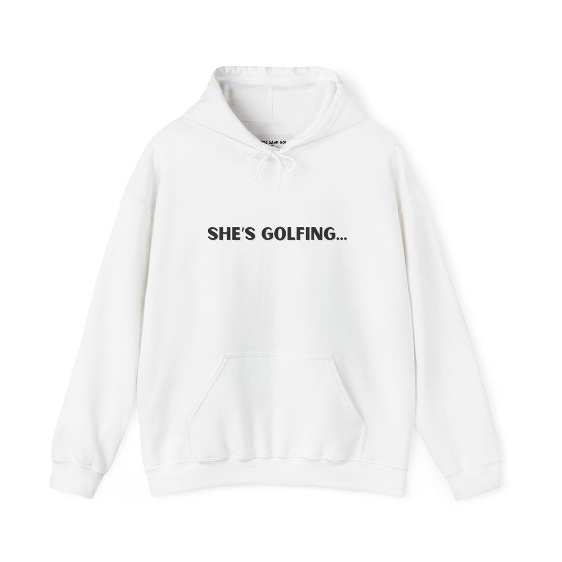 Copy of White Sand Golf "She's Golfing Hoodie"