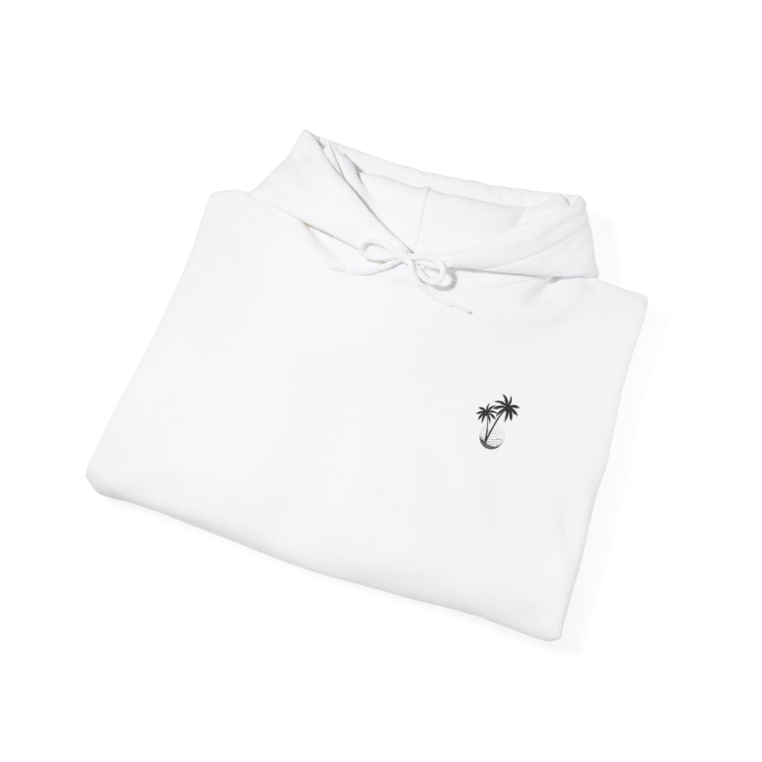 White Sand Golf Logo Hoodie-From the Beach to the Course
