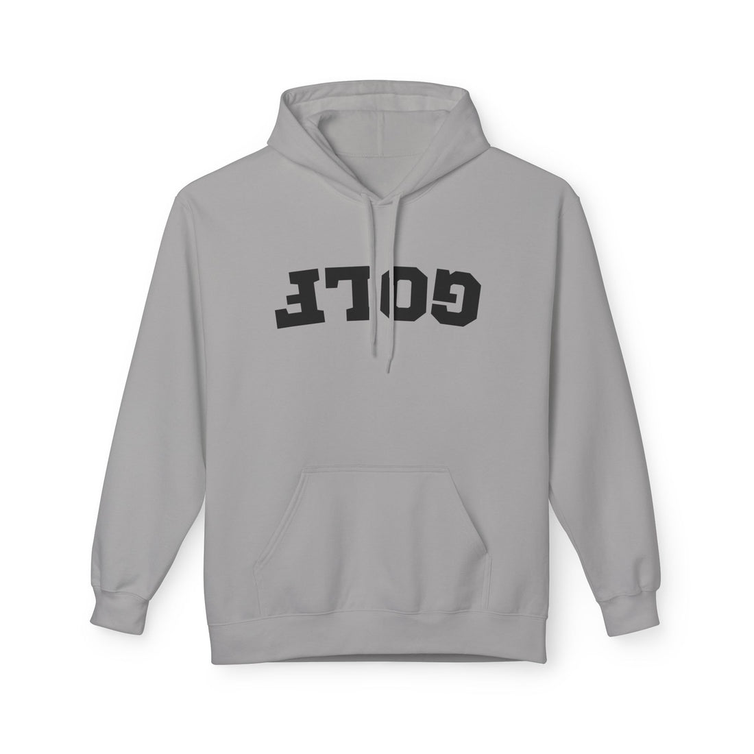 White Sand "Golf" Mirrored Text Hoodie