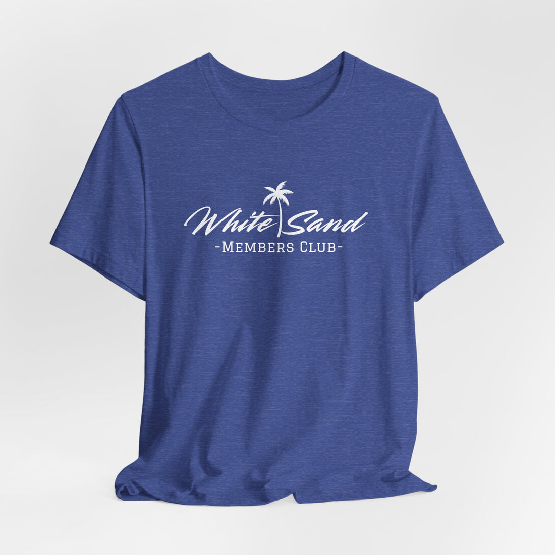 White Sand Members Club T-Shirt – Palm Beach Vintage Logo Tee